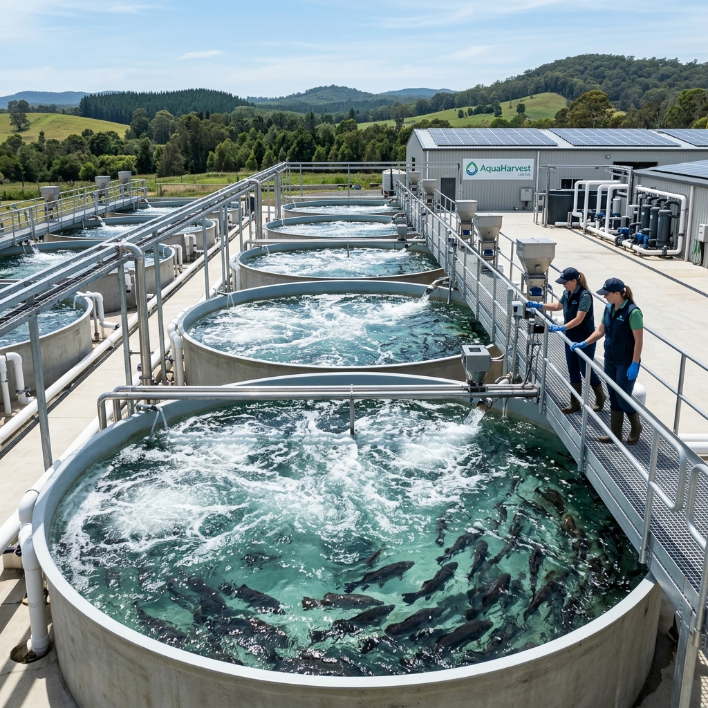 Aquaculture Water Aeration Tanks