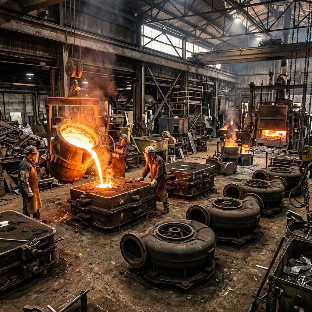 Heavy Duty Blower Casing Casting